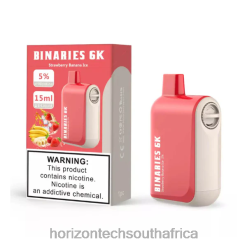 HorizonTech Disposable Vape - HorizonTech Binaries Cabin Disposable 15mL Strawberry Banana Ice P28VT51