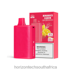 HorizonTech South Africa - HorizonTech Binaries Cabin Disposable 20mL Pink Lemonade Ice P28VT67