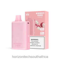HorizonTech Vape - HorizonTech Binaries Cabin Disposable 20mL Lychee Ice P28VT60