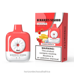 HorizonTech Vape South Africa - HorizonTech Binaries Cabin Disposable SE 12mL Strawberry Banana Ice P28VT134