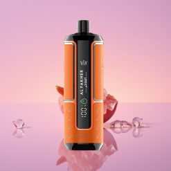 Al Fakher Crown Bar 15K Hypermax Disposable Vape Peach Ice 22ml 600mAh Type-C DTL