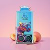 Fumot Leopard 40K Puffs Dual Mesh Peachy Mango Pineapple Disposable Vape