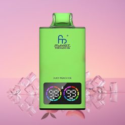 Fumot Tornado 35K Disposable Vape 35000 Puffs Juicy Peach Ice Dual Mesh RGB Fast USB-C